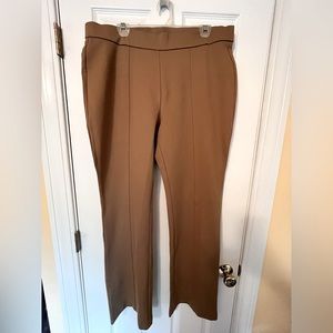 Rafaella Elastic Waist Ponte Pants. Size XL
